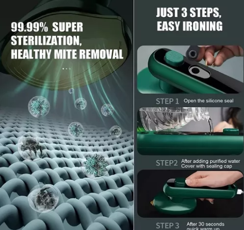 Mini Plancha De Ropa a Vapor - MiniMist®