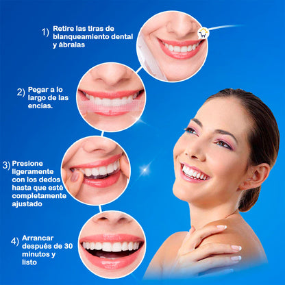 OFERTA 2 x 1 - Tiras Blanqueadoras Dentales